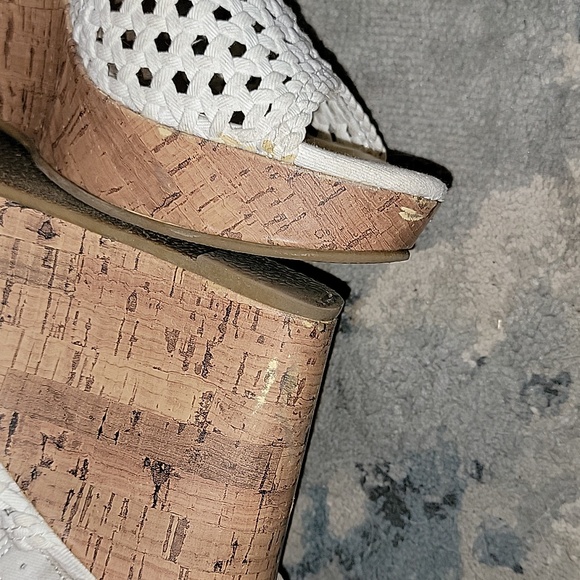 🤍💙🖤 3 Pairs of Women's Mudd Platform Sandals, Sizes 8 & 8.5 - Picture 5 of 11